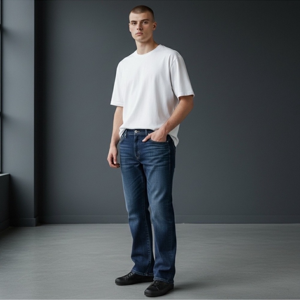 AG Adriano Goldschmied Everett Slim Straight Jeans 36x34